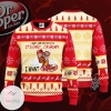 I Don’t Care What Day It Is It’s Early I’m Grumpy I Want Dr Pepper Ugly Christmas Sweater