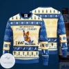 I Don’t Care What Day It Is It’s Early I’m Grumpy I Want Pabst Blue Ribbon Ugly Christmas Sweater