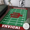 Indiana Hoosiers Home Field Area Rug Football Living Room Carpet Home Floor Decor F10215