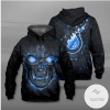 Indianapolis Colts Lava Skull Hoodie