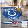 Indianapolis Colts Nfl Football Team Area Rug For Gift Bedroom Rug Home US Decor
