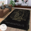 Indianapolis Map Rug