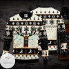 Jack Daniel's Reindeer Knitted Ugly Christmas Sweater