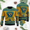 Jacksonville Jaguars Football Team Logo Personalized Ugly Christmas Sweater