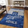 Kansas City Royals MLB Baseball Area Rug Baseball Floor Decor RCDD81F32000