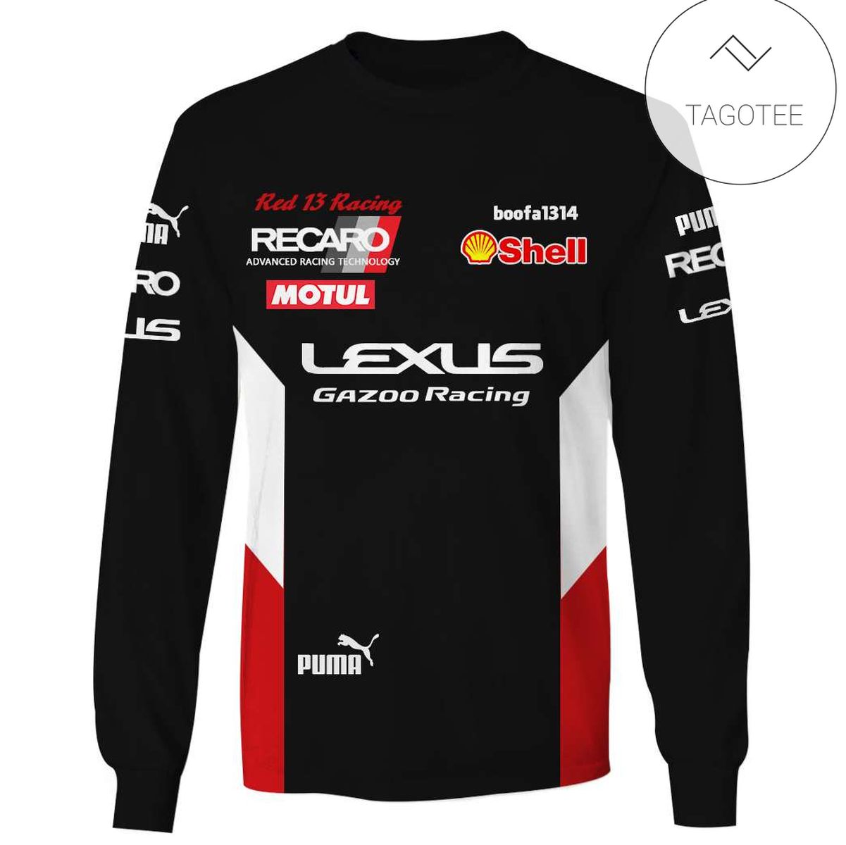 Lexus Motosports Rallying Branded Unisex Racing Sweashirt