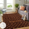 Louis Vuitton Supreme Area Rug Hypebeast Carpet Luxurious Fashion Brand Logo Living Room  Rugs Floor Decor 1912164