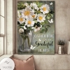 Magnolias Flower - Gather Here With Grateful Hearts Canvas