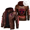 Melbourne Football Club 2D Leather Jacket
