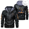 Melbourne Storm NRL Leather Jacket