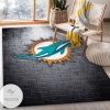 Miami Dolphins Nfl Rug Bedroom Rug Family Gift US Decor
