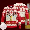 Miller High Life Reindeer Knitted Ugly Christmas Sweater