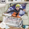 Naruto Uzumaki Anime Blanket