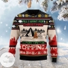New 2021 All I Want For Christmas Is More Time For Camping Ugly Christmas Sweater