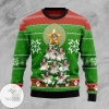 New 2021 Australian Shepherd Pine Ugly Christmas Sweater