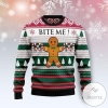 New 2021 Bite Me Ugly Christmas Sweater