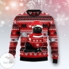 New 2021 Black Cat Christmas Pattern Ugly Christmas Sweater