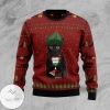 New 2021 Black Cat Coffee Ugly Christmas Sweater