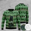 New 2021 Black Cat Halloween Ugly Christmas Sweater