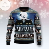 New 2021 Black Cat Meowy Christmas Ugly Christmas Sweater
