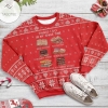 New 2021 Book Lovers Things I Do At Christmas Time Ugly Christmas Sweater