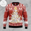 New 2021 Bunny Tree Xmas Ugly Christmas Sweater