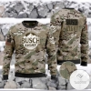 New 2021 Busch Light Camo Ugly Christmas Holiday Ugly Sweater