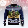 New 2021 Camping I Hate People Ugly Christmas Sweater