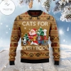 New 2021 Cats For Everybody Ugly Christmas Sweater
