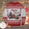 New 2021 Christmas Begins With Christ Ugly Christmas Sweater