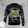 New 2021 Christmas In The Camper Ugly Christmas Sweater