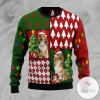 New 2021 Collie Hohoho Ugly Christmas Sweater