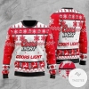 New 2021 Coors Light Holiday Ugly Sweater