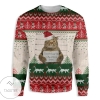 New 2021 Copy of No Kiss Cat Meow Ugly Christmas Sweater
