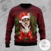 New 2021 Corgi Wreath Ugly Christmas Sweater