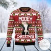 New 2021 Cow Mooey Christmas Ugly Christmas Sweater