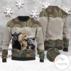 New 2021 Cow Print Holiday Ugly Sweater