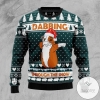 New 2021 Dabbing Through The Snow Ugly Christmas Sweater