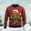 New 2021 Dad Grandpa Claus Veteran Ugly Christmas Sweater