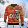 New 2021 Dinosaur Funny Ugly Christmas Sweater