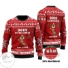 New 2021 Dogs Before Dudes Ugly Christmas Sweater