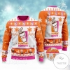 New 2021 Dunkin' Donuts Ugly Christmas Holiday Ugly Sweater
