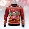 New 2021 Elephant I ‘ll Get Over It Ugly Christmas Sweater