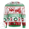 New 2021 Farmer Christmas Gift Ugly Christmas Sweater