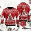 New 2021 Ferret Merry Christmas With Toilet Paper  Ugly Christmas Sweater