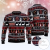 New 2021 Fire Fighter Deer Xmas Ugly Holiday Ugly Sweater