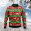 New 2021 Flamingo Snow Ugly Christmas Sweater