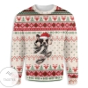 New 2021 French Bulldog Scratch Ugly Christmas Sweater