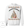 New 2021 Funny Meowy Catmas Ugly Christmas Sweater
