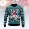 New 2021 Funny Shark  Ugly Christmas Sweater